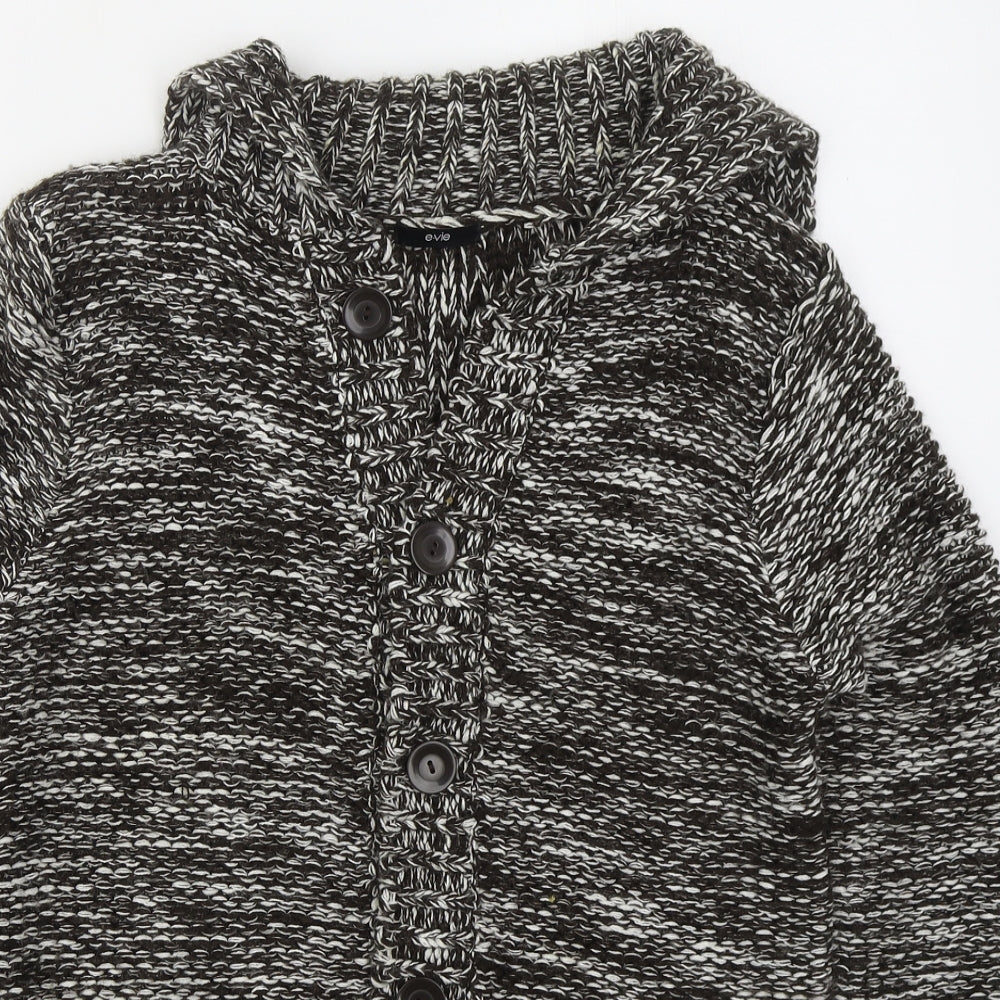 Womens UK Size 14 Evie Brown Cardigan Jumper