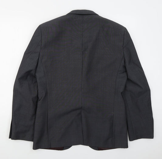 Mens UK Size 40 NEXT Regular Grey Suit Jacket