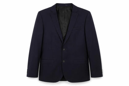 Mens UK Size 42 River Island Regular Blue Suit Jacket