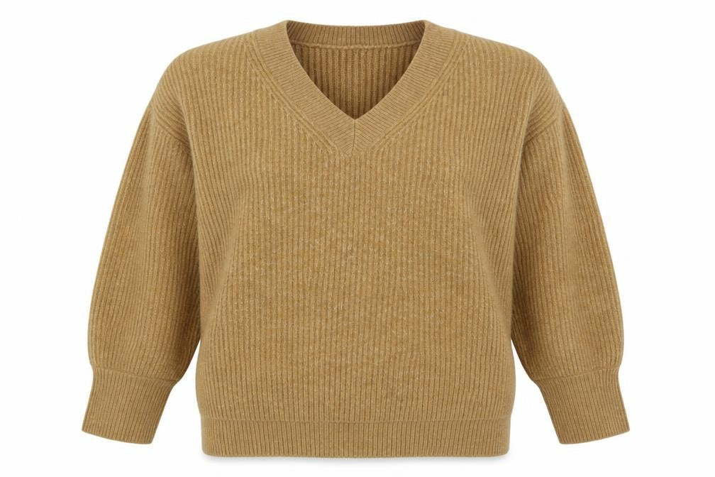 Womens UK Size 6 Primark Beige Pullover Jumper