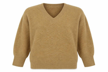 Womens UK Size 6 Primark Beige Pullover Jumper