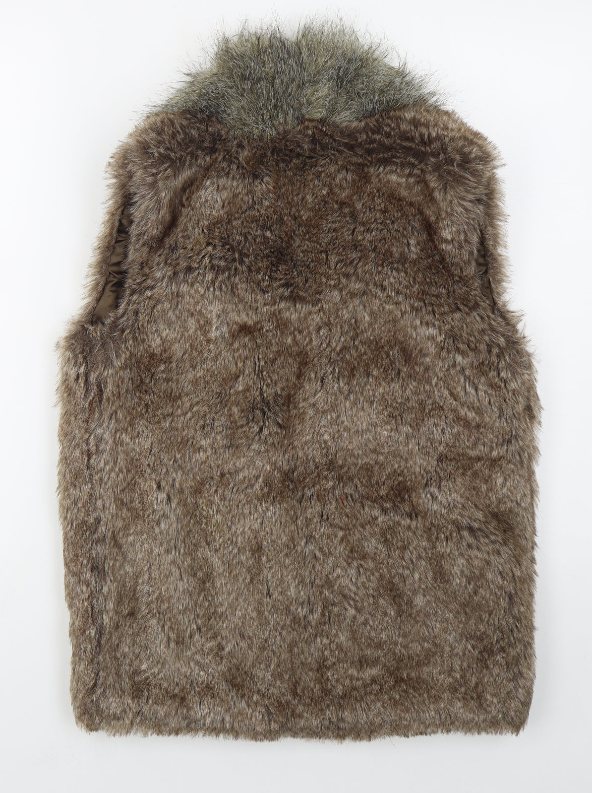 Womens UK Size 8 Atmosphere Brown Gilet