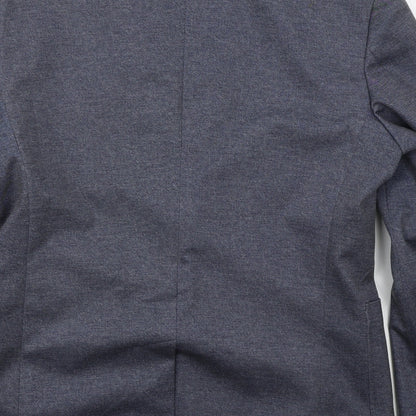 Mens UK Size M Matalan Regular Blue Suit Jacket