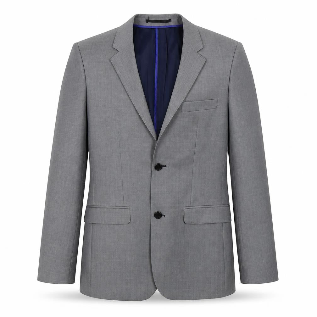Mens UK Size 36 Topman Regular Grey Suit Jacket