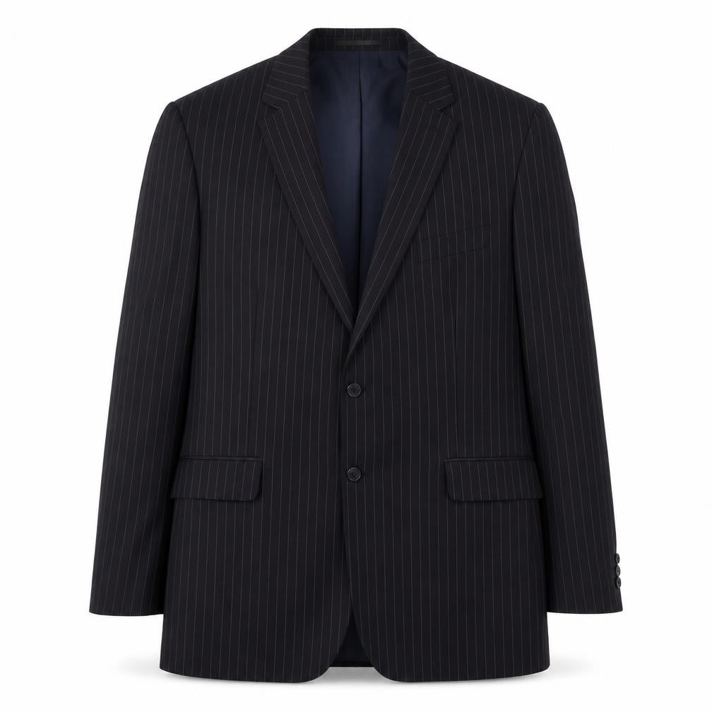Mens UK Size 44 Karl Jackson Regular Blue Suit Jacket