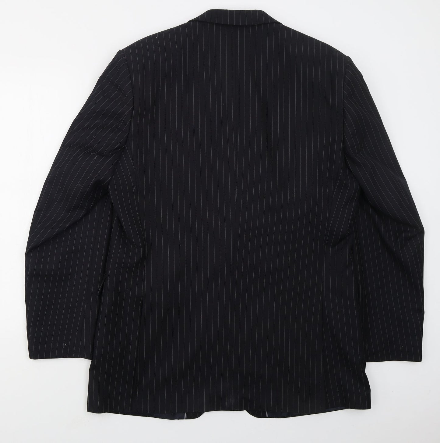 Mens UK Size 44 Karl Jackson Regular Blue Suit Jacket