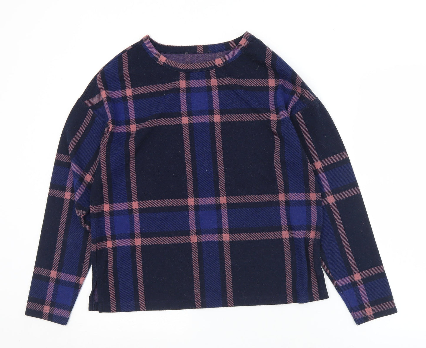 Womens UK Size 10 Marks and Spencer Blue Pullover Jumper