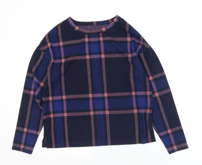 Womens UK Size 10 Marks and Spencer Blue Pullover Jumper