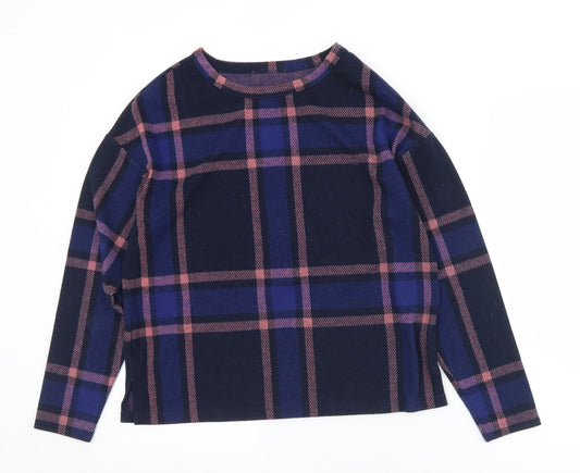 Womens UK Size 10 Marks and Spencer Blue Pullover Jumper