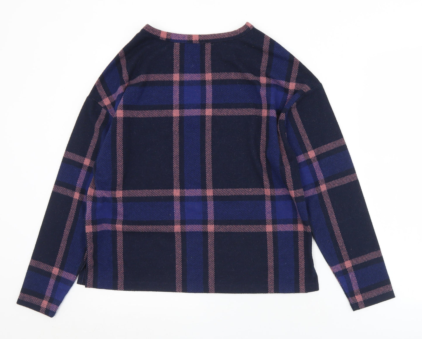 Womens UK Size 10 Marks and Spencer Blue Pullover Jumper