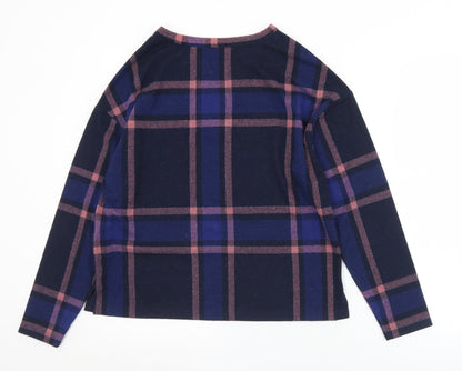 Womens UK Size 10 Marks and Spencer Blue Pullover Jumper