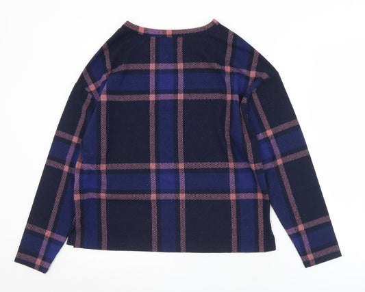 Womens UK Size 10 Marks and Spencer Blue Pullover Jumper