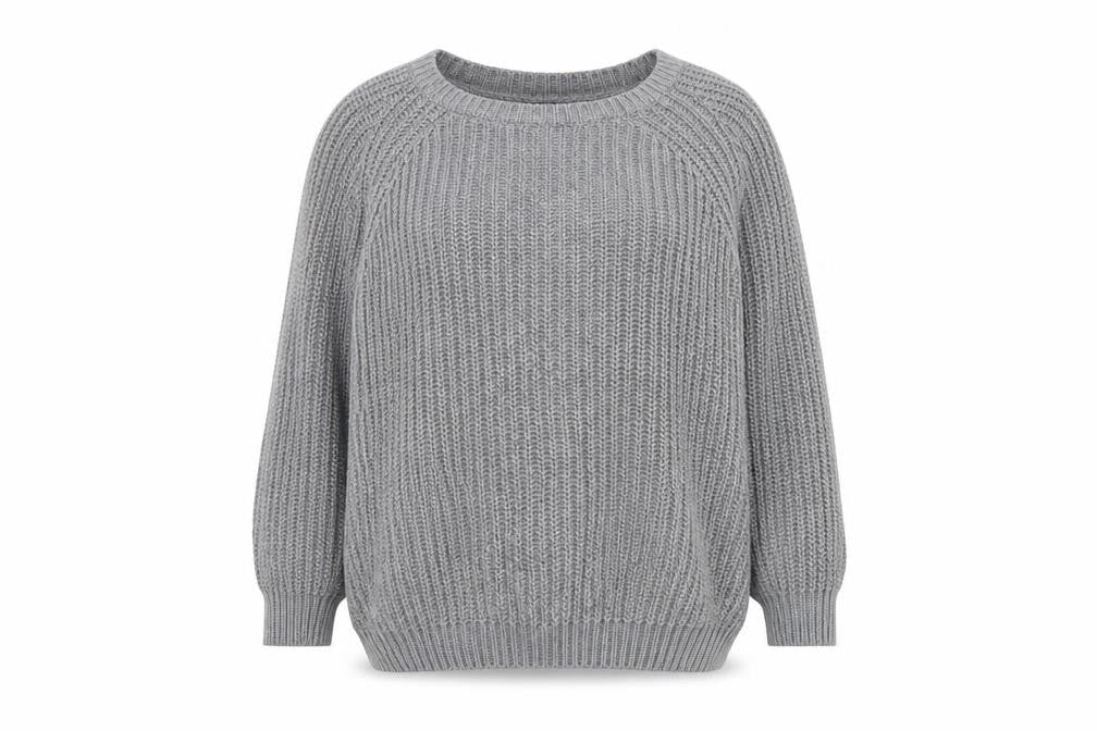 Womens UK Size XS French Connection Grey Pullover Jumper