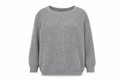 Womens UK Size XS French Connection Grey Pullover Jumper