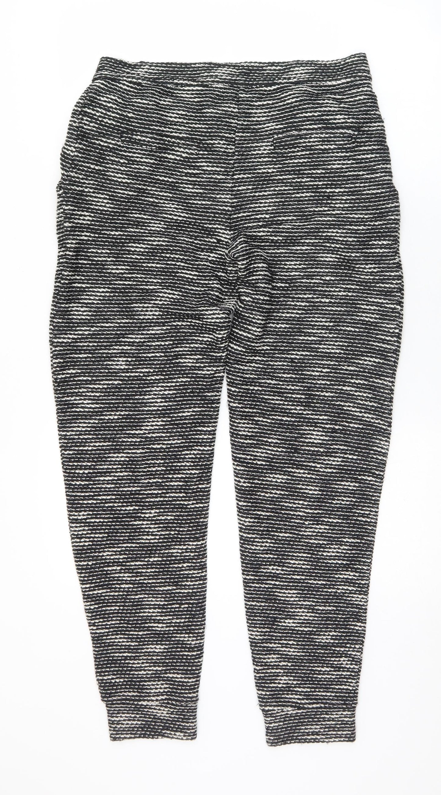 Womens UK Size 10 ASOS Regular Fit  Black Trousers