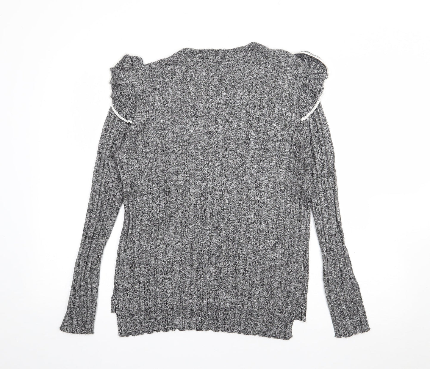 Womens UK Size 12 Marks and Spencer Grey Pullover Jumper