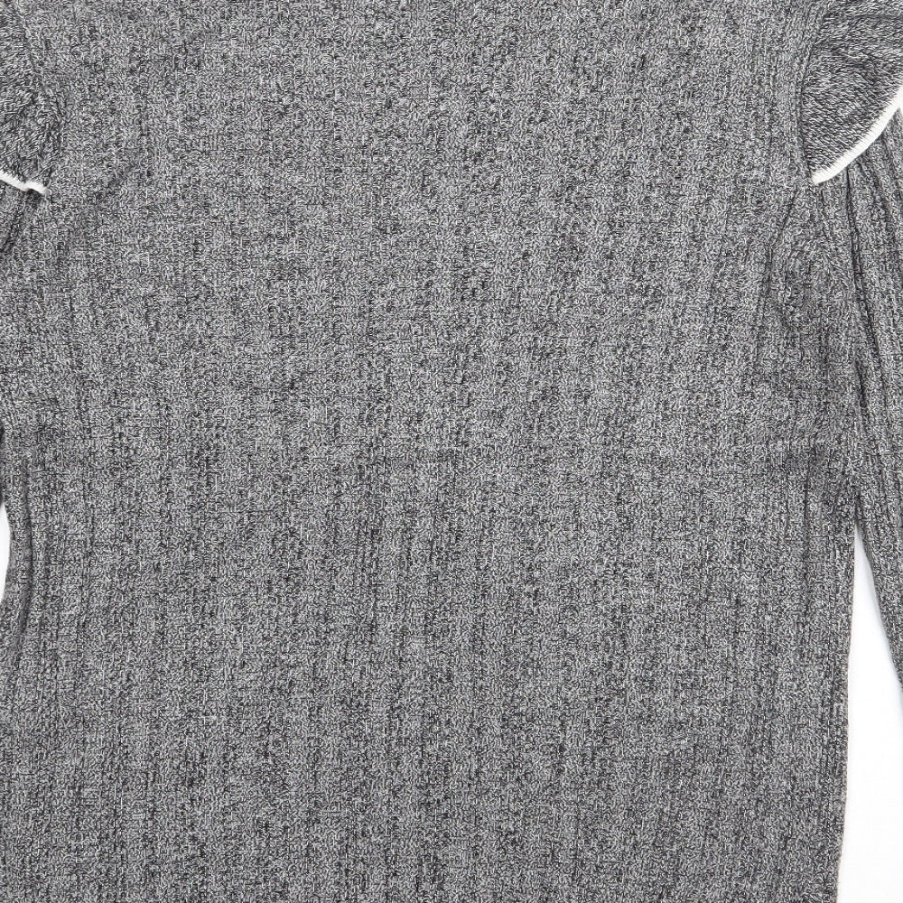 Womens UK Size 12 Marks and Spencer Grey Pullover Jumper