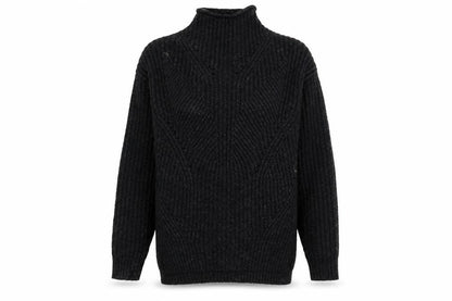 Womens UK Size M Papaya Black Pullover Jumper