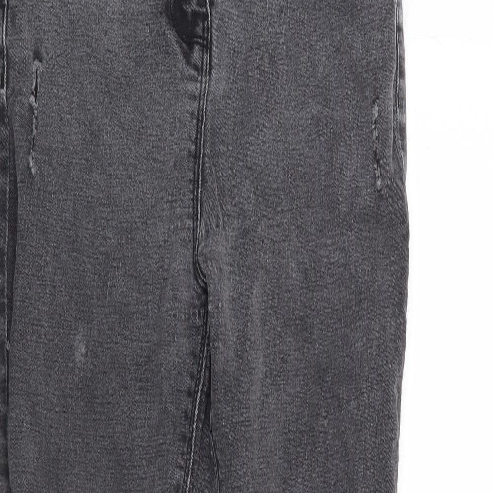 Matalan Girls Black  Cotton Skinny Jeans Size 11 Years  Regular