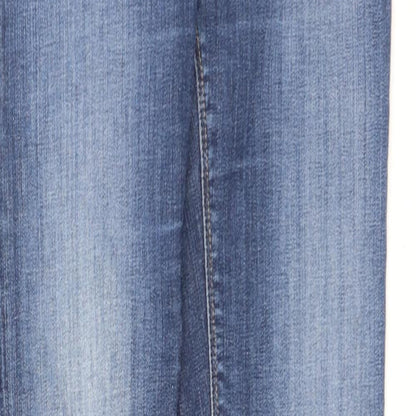 Luz Womens Blue  Cotton Skinny Jeans Size 29 L32 in Regular