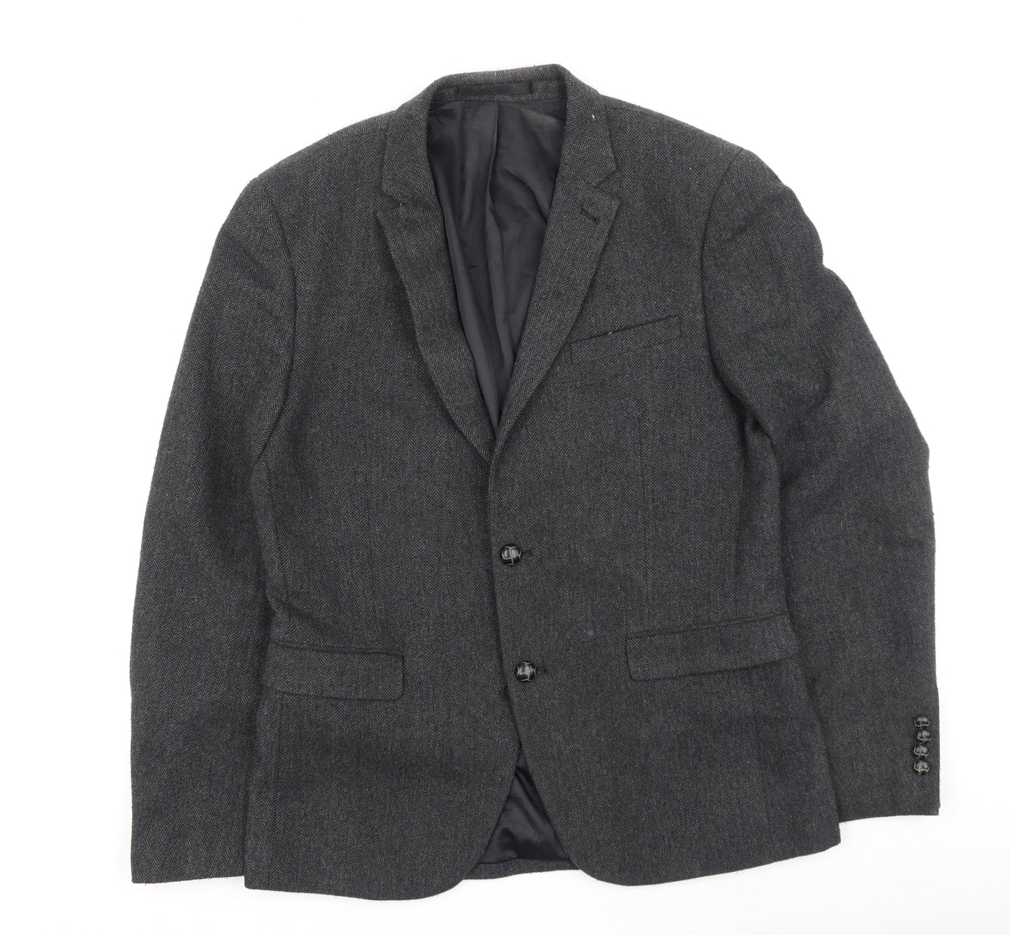 Mens UK Size M Cedar Wood State Grey Rain Coat
