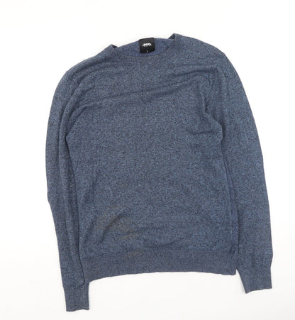 Mens UK Size S Burton Blue Henley Sweatshirt
