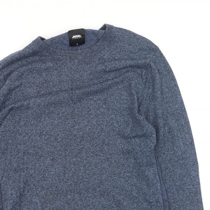 Mens UK Size S Burton Blue Henley Sweatshirt