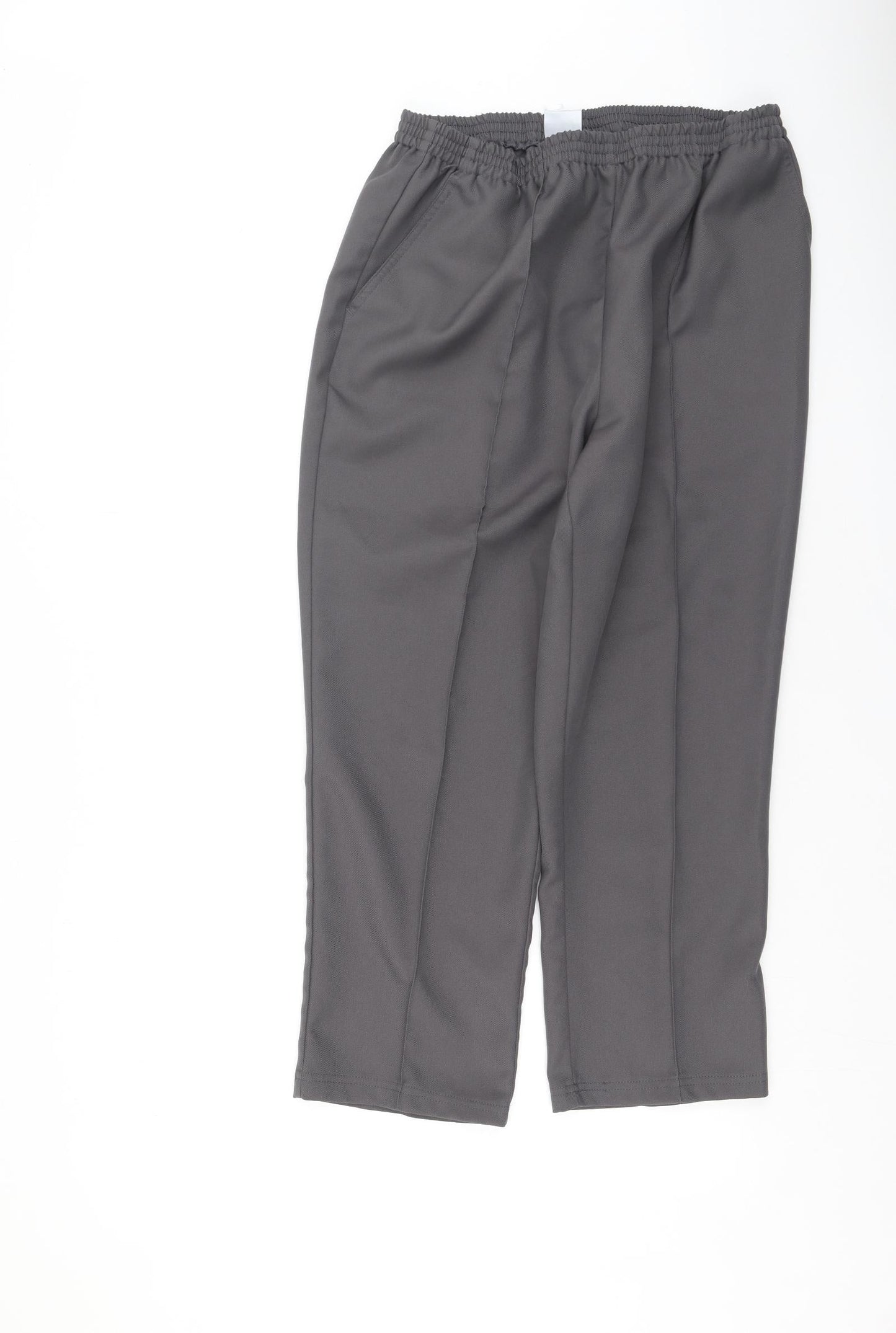 Womens UK Size 18 Damart Regular Fit Sweatpants Grey Trousers