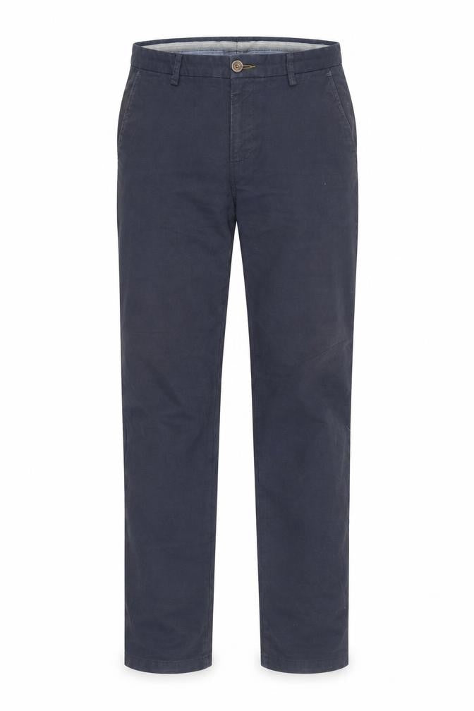 Bugatti Womens Blue  Cotton Trousers  Size 26 L30 in Regular
