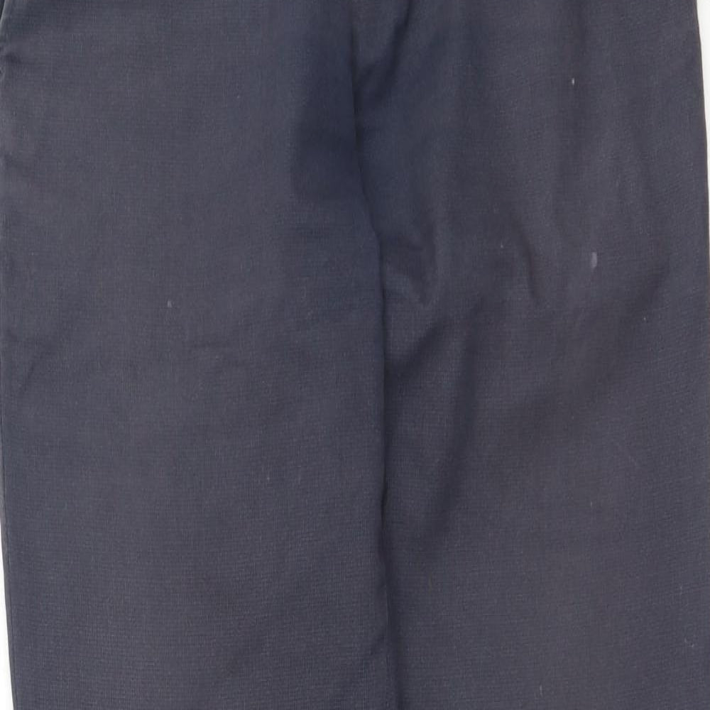 Bugatti Mens Blue  Cotton Trousers  Size 26 L30 in Regular