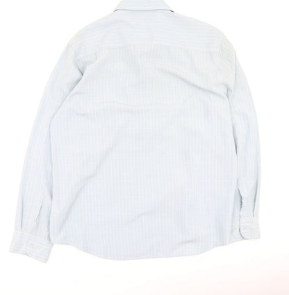 simon clare Mens Blue  Polyester  Polo Size 2XL Collared