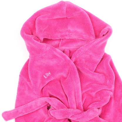 Preworn Girls Pink  Polyester Top Robe & Gown Set Size 2-3 Years