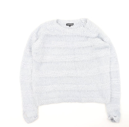 Womens UK Size 18 Collection Blue Pullover Jumper
