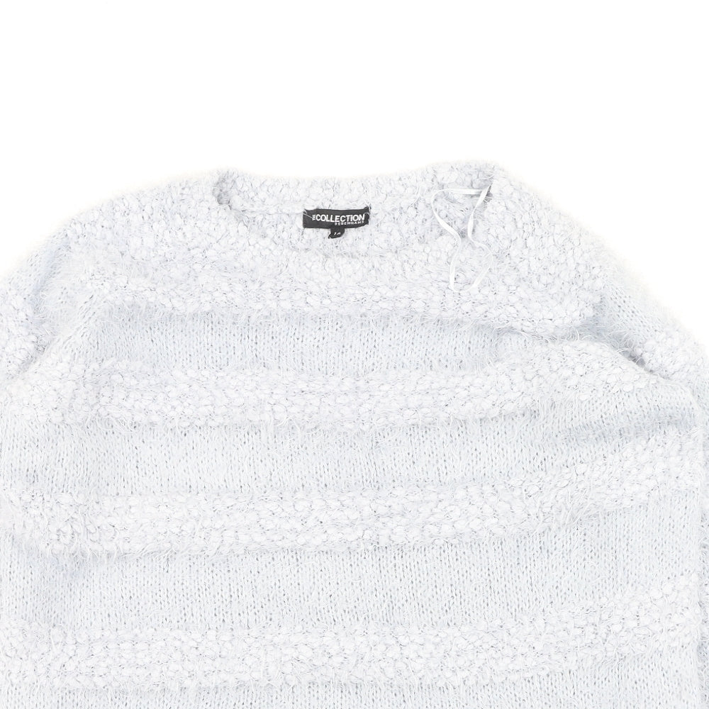 Womens UK Size 18 Collection Blue Pullover Jumper