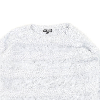 Womens UK Size 18 Collection Blue Pullover Jumper