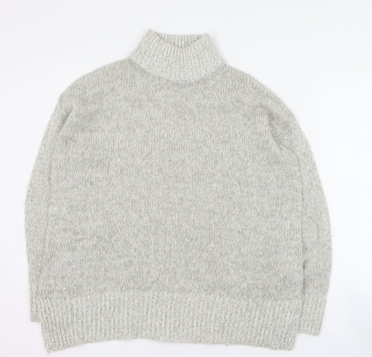 Womens UK Size S New Look Grey Pullover Jumper