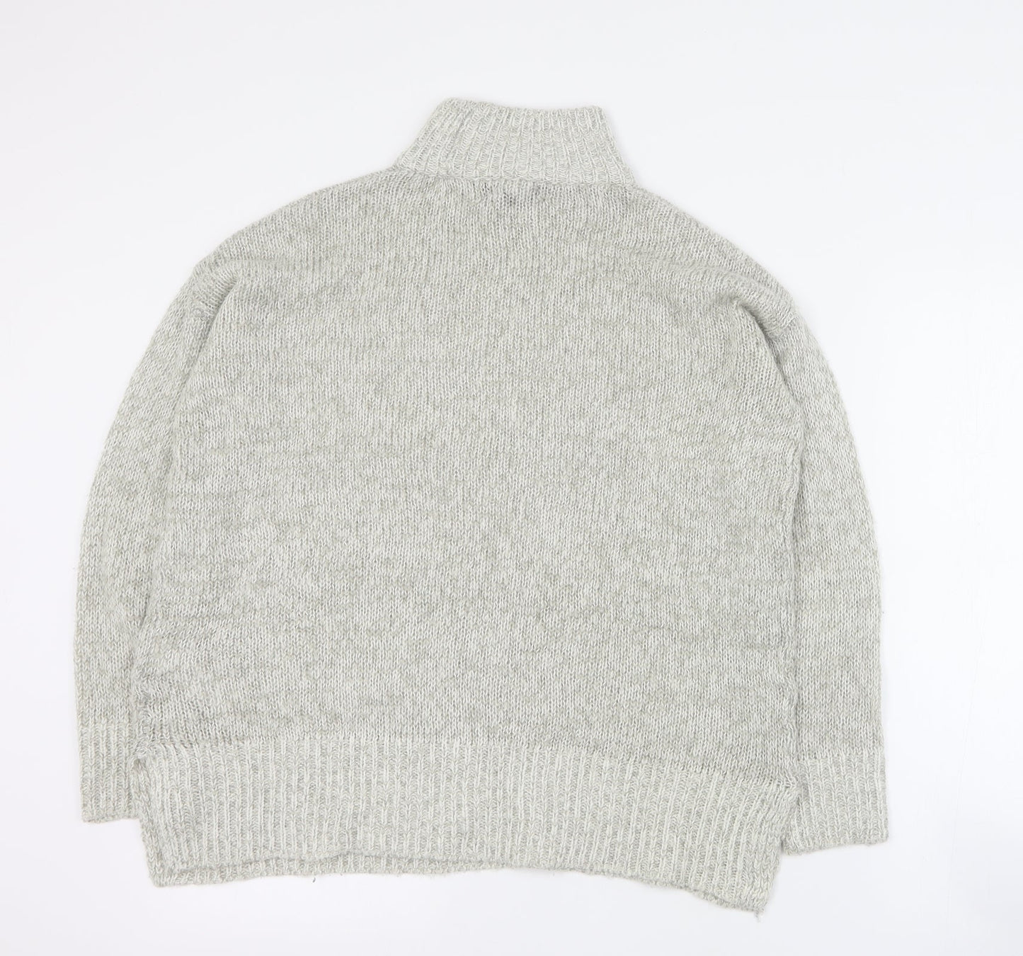 Womens UK Size S New Look Grey Pullover Jumper