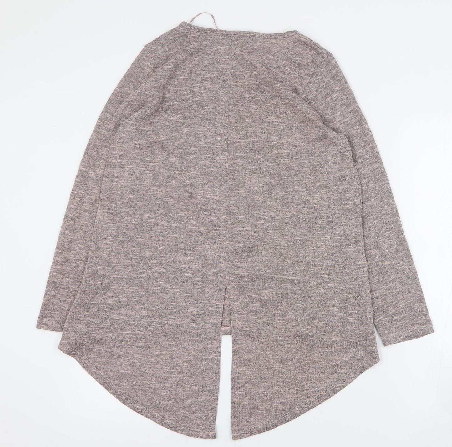 Primark Womens Pink Round Neck  Polyester Pullover Jumper Size S