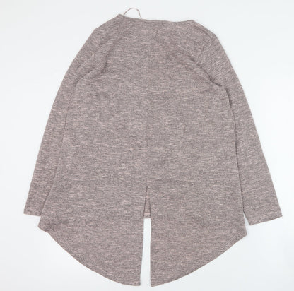 Primark Womens Pink Round Neck  Polyester Pullover Jumper Size S