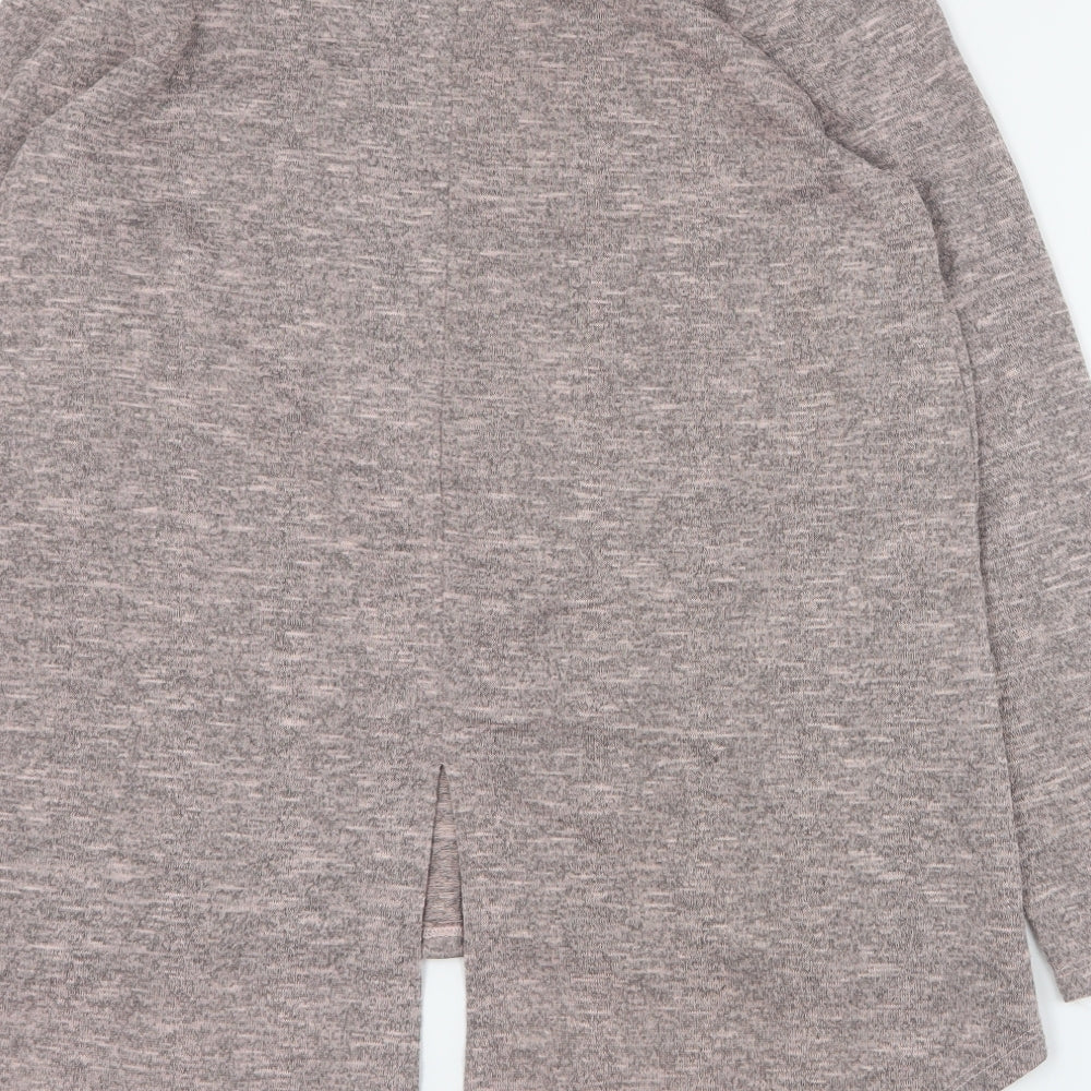 Primark Womens Pink Round Neck  Polyester Pullover Jumper Size S