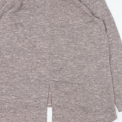 Primark Womens Pink Round Neck  Polyester Pullover Jumper Size S