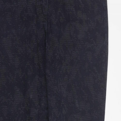 Raphaela Womens Blue  Cotton Skinny Jeans Size 12 L28 in Regular Zip