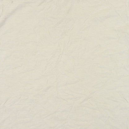 Dunnes Womens Beige  100% Cotton Basic Polo Size XL Collared