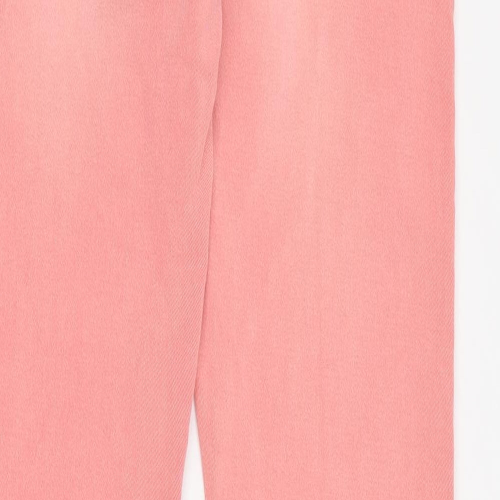 ASOS Womens Pink  Cotton Skinny Jeans Size 8 L30 in Regular Zip