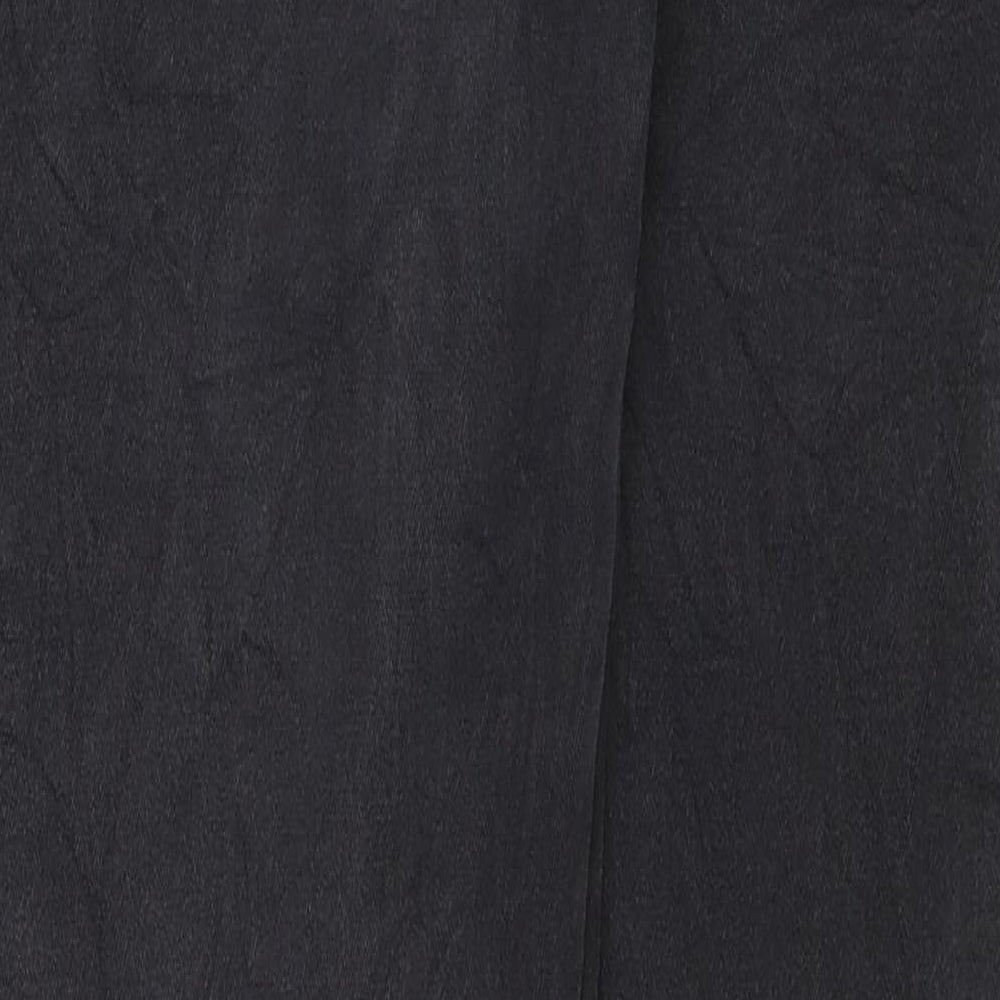 COver Womens Black  Cotton Skinny Jeans Size 16 L29 in Regular Button