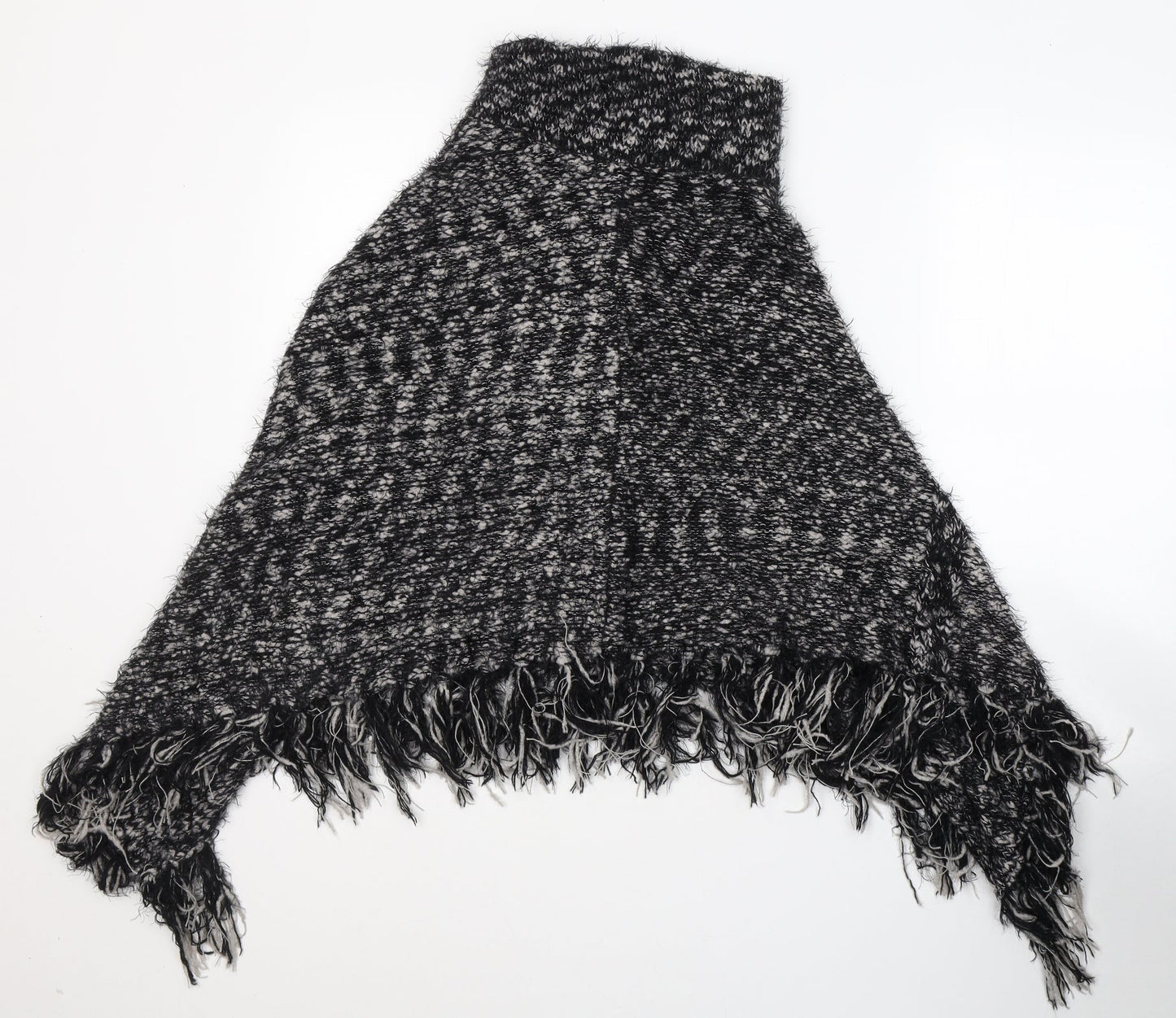 Womens UK Size M Casamia Black Cape Jumper