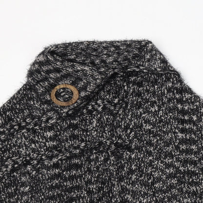 Womens UK Size M Casamia Black Cape Jumper