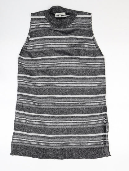 Womens UK Size 16 Peacocks Grey Tunic Jumper
