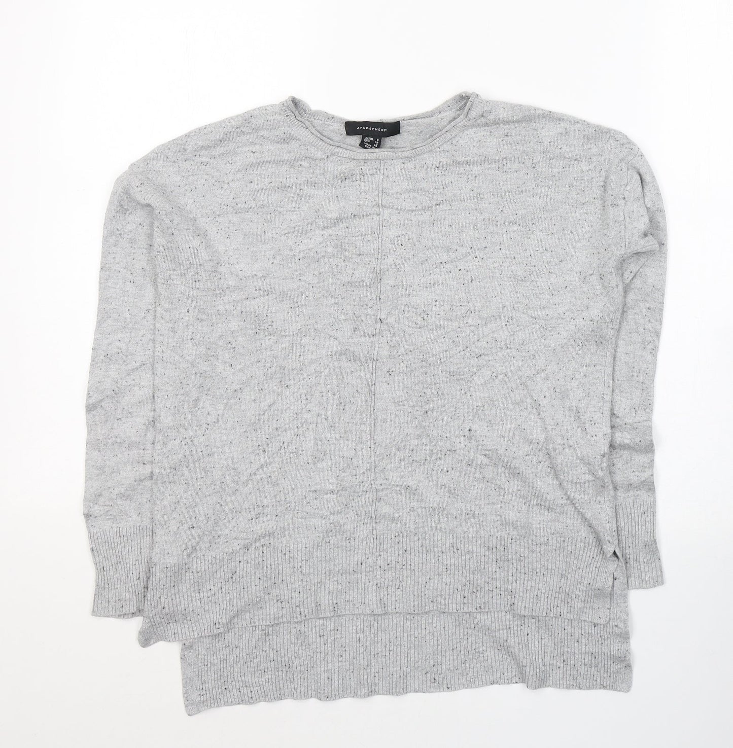 Womens UK Size 6 Atmosphere Grey Pullover Jumper