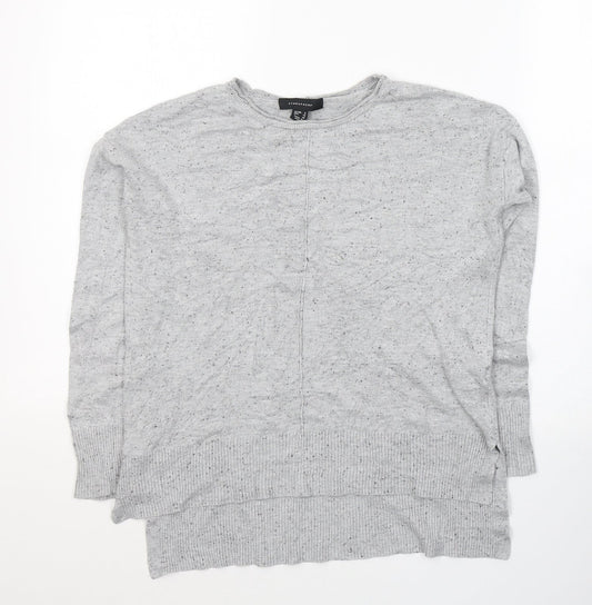 Womens UK Size 6 Atmosphere Grey Pullover Jumper